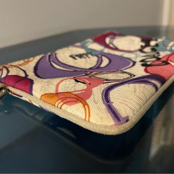Coach Poppy Multicolor Wristlet - Picture 10 of 12